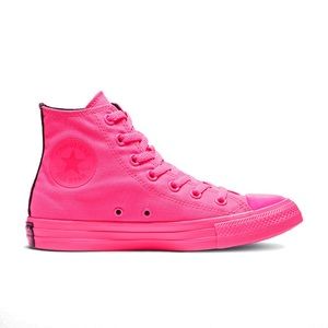 Converse Chuck Taylor High Top Neon Hyper Pink OPI
